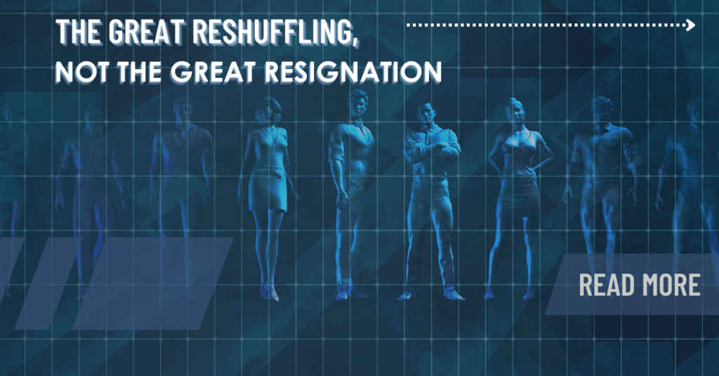 The Great Reshuffling