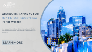 Charlotte #9 Fintech Ecosystem in the World