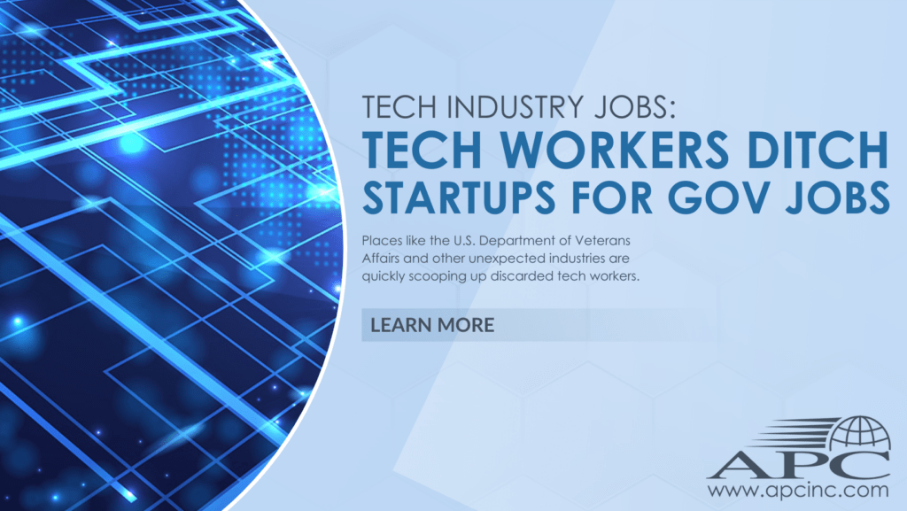 Tech Workers Ditch Startups for Gov Jobs
