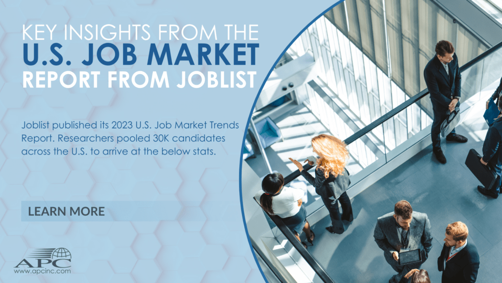 Joblist Blog Image on US Job Markets Report